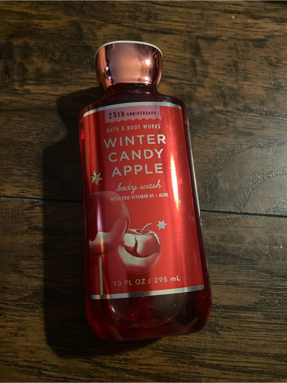 Bath & Body Works Winter Candy Apple Body Wash - Red
